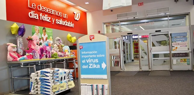 Walgreens teams up with CDC to fight Zika virus