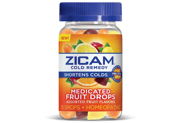 Zicam launches cold-shortening fruit drops