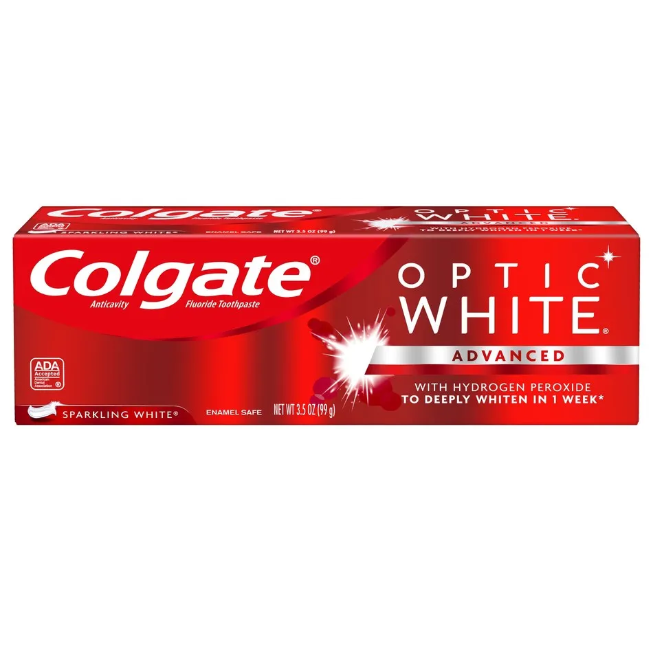 ADA Finds Colgate Optic White Toothpaste safe and effective to whiten teeth