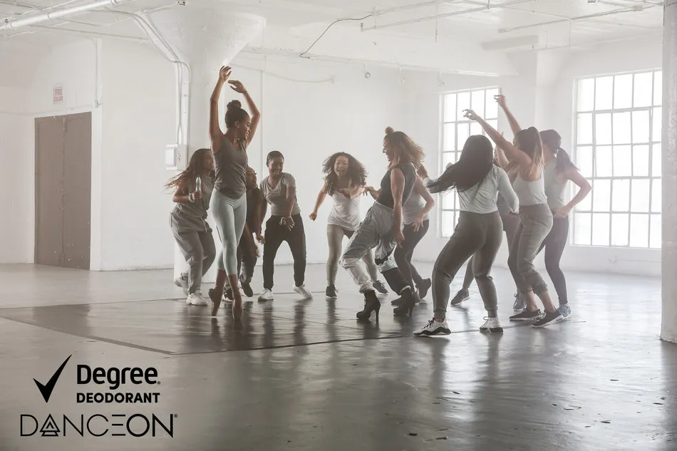 Degree deodorant and DanceOn team up