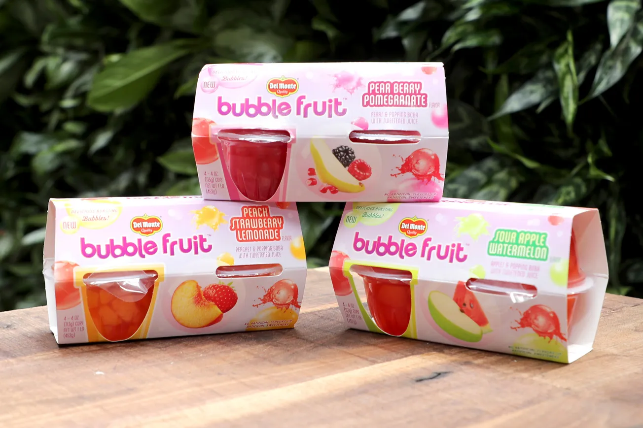 Del Monte Foods launches Bubble Fruit snack