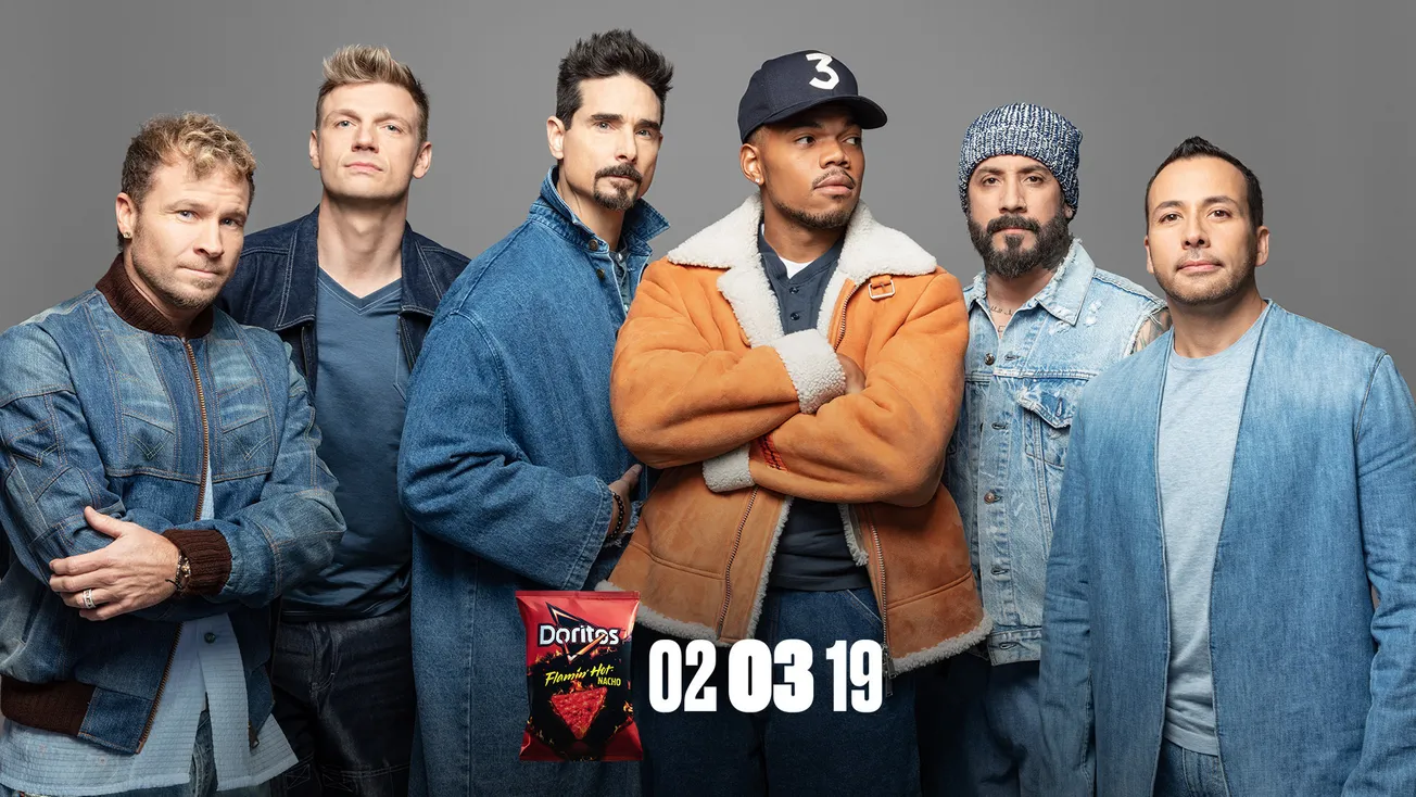 Doritos debuts Super Bowl collaboration between Chance the Rapper and the Backstreet Boys