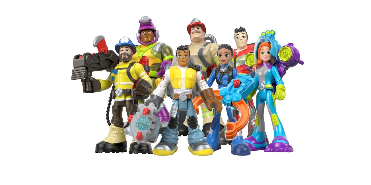 Fisher-Price re-launches Rescue Heroes brand