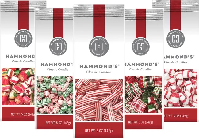 Hammond’s Holiday Gift Bags have a festive new look