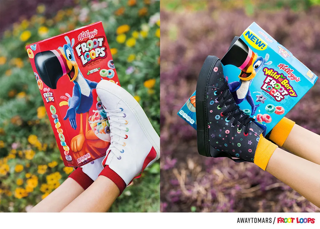 Kellogg’s Froot Loops unveils fashion collection