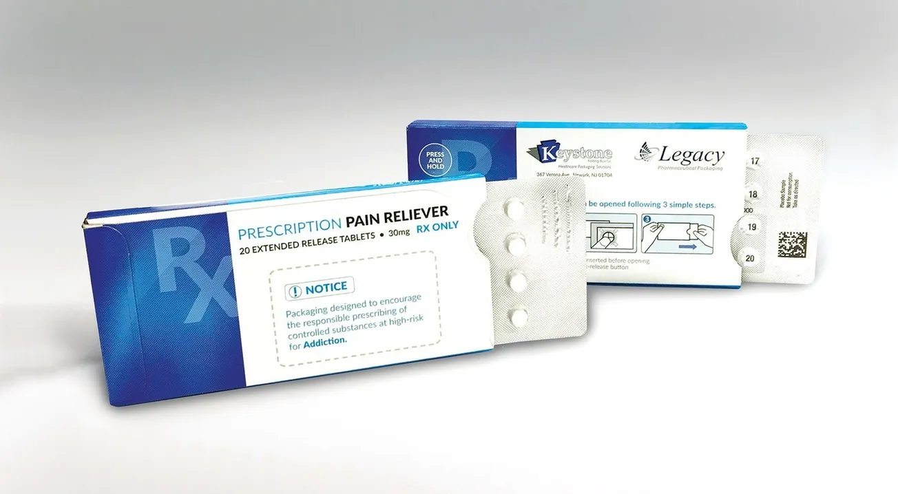 Keystone intros blister solution for limited opioid prescriptions