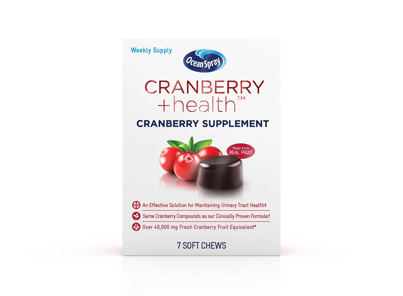 Ocean Spray releases Cranberry +health Cranberry Supplements