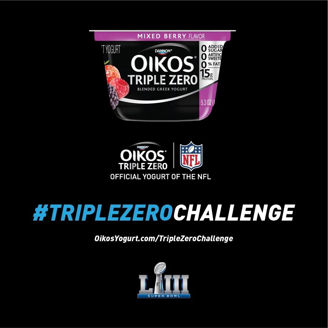 Danone North America offers a Super Bowl challenge