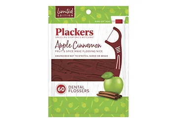 Plackers rolls out limited-edition apple cinnamon flossers