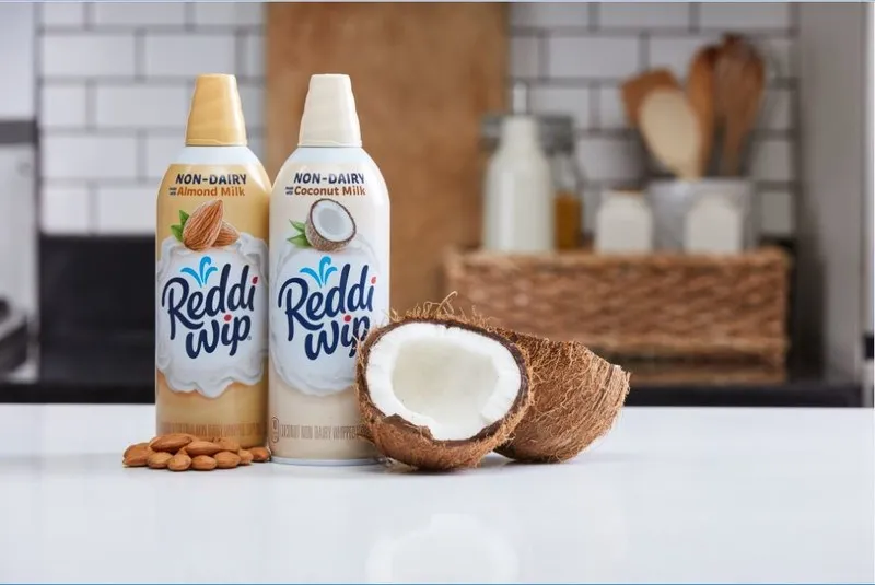 Reddi-wip launches non-dairy almond and coconut toppings