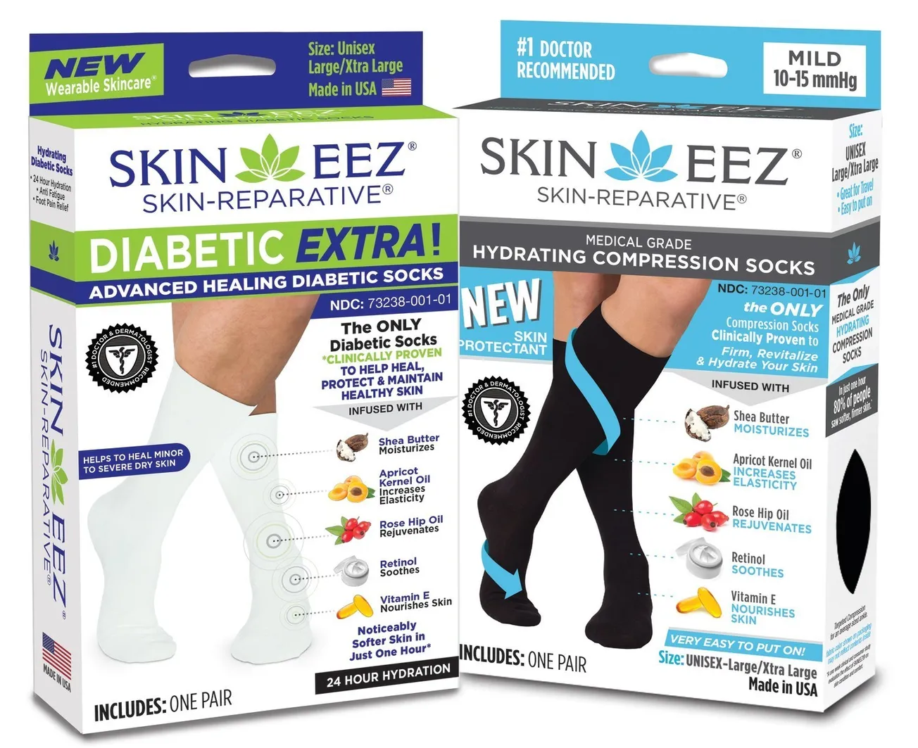 Skineez announces new advanced-healing fabrics to repair and protect skin