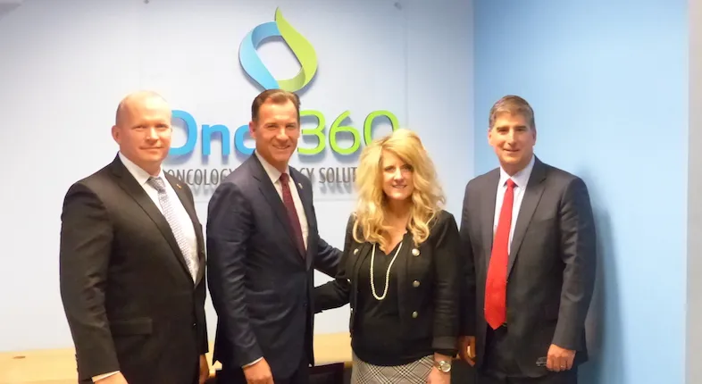 Rep. Tom Suozzi visits N.Y. specialty pharmacy