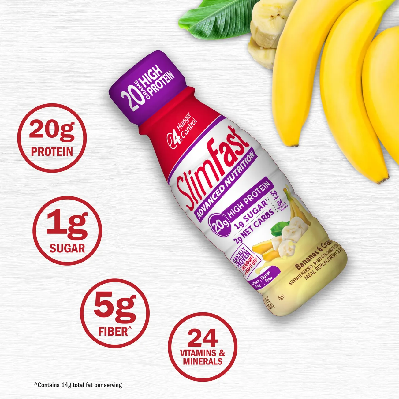 SlimFast adds Bananas & Cream to product mix