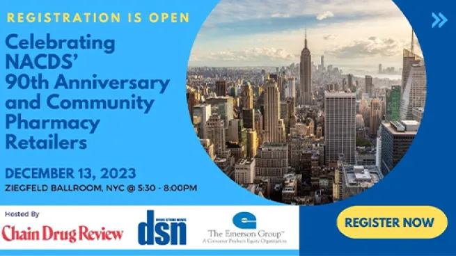 Chain Drug Review, Drug Store News and The Emerson Group join forces to honor NACDS’ 90th anniversary