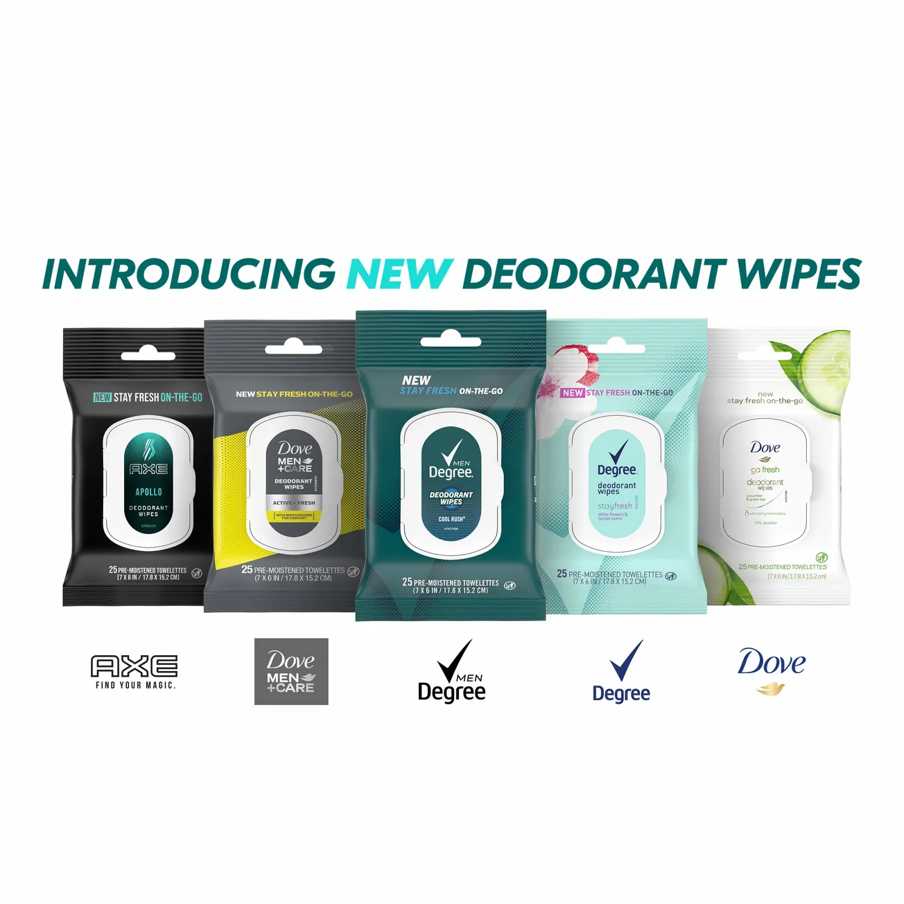 Unilever rolls out deodorant and antiperspirant formats for freshness on the go