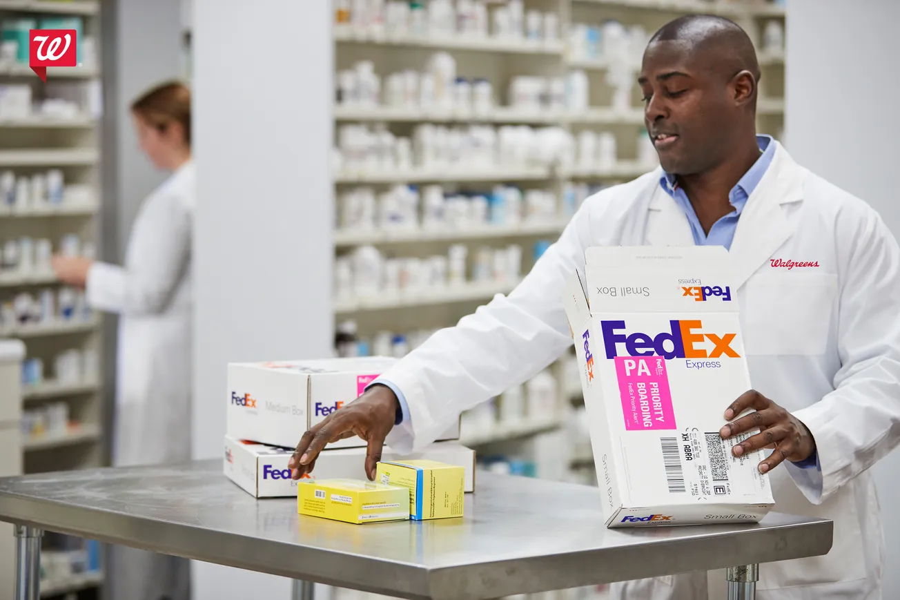 Walgreens extends reach with FedEx