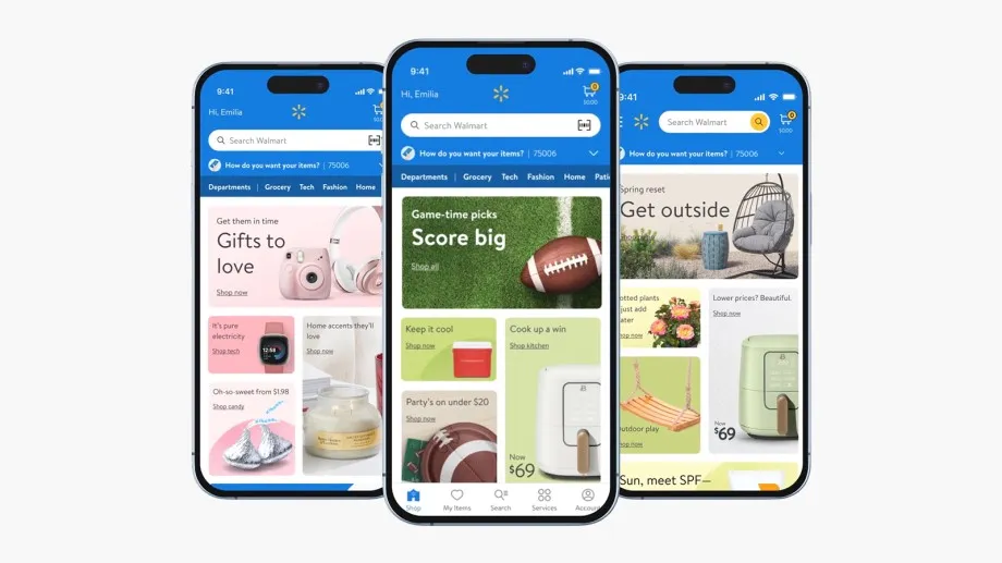 Walmart revamps digital website, mobile app