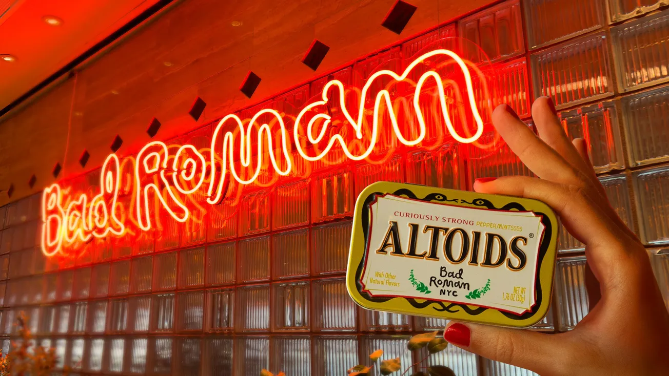 Altoids teams up with Instagram-famous Bad Roman restaurant