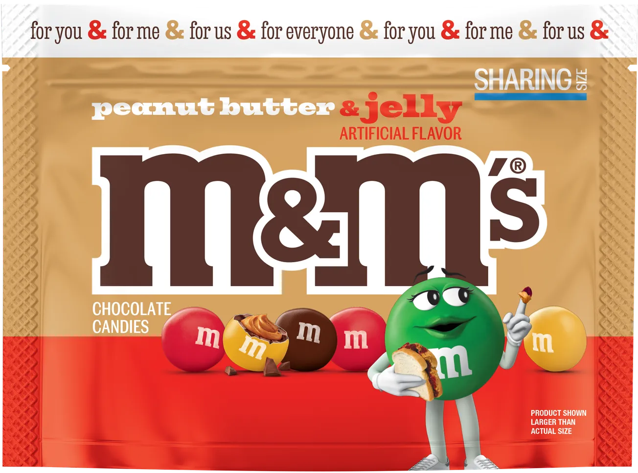 M&M'S unveils Peanut Butter & Jelly flavor