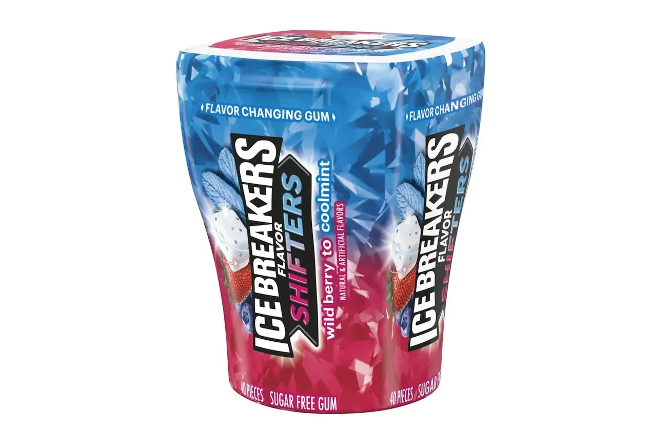 Ice Breakers launches Flavor Shifters Gum that changes flavors as you chew it