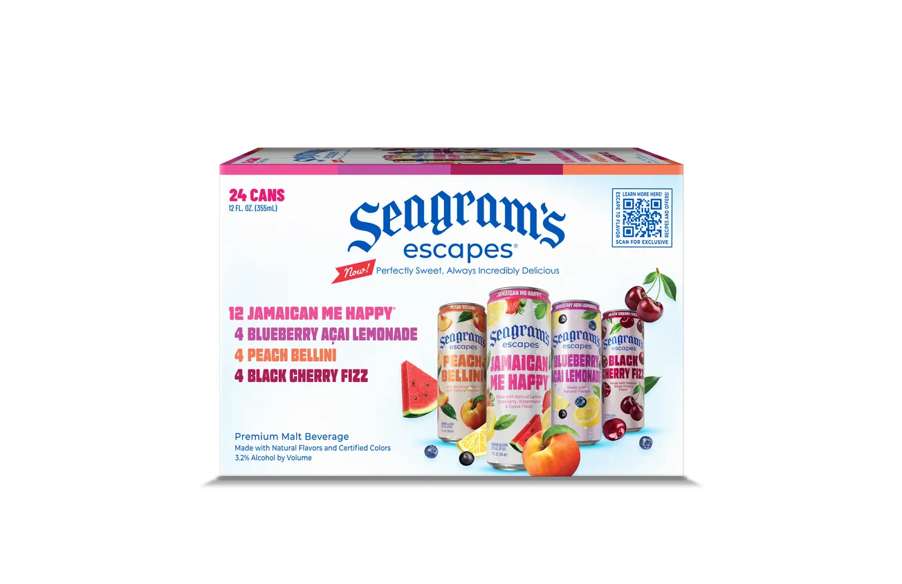 Seagram's Escapes modernizes brand