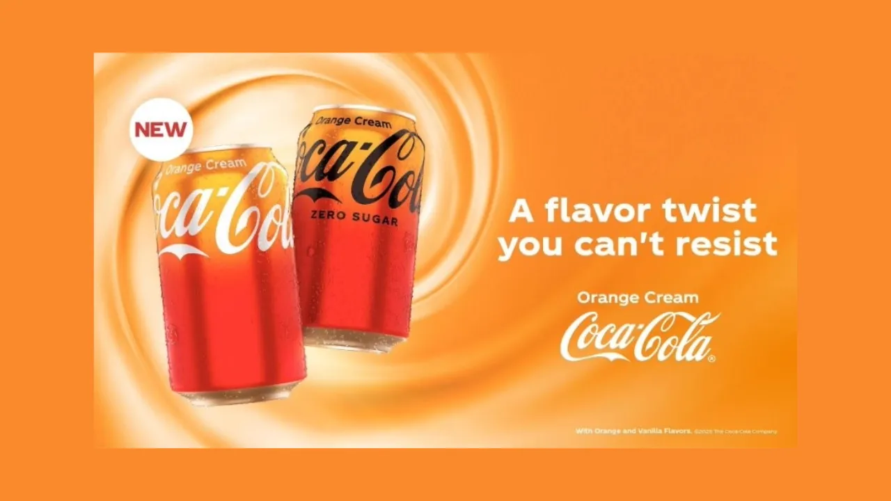 Coca-Cola launches Coca-Cola Orange Cream