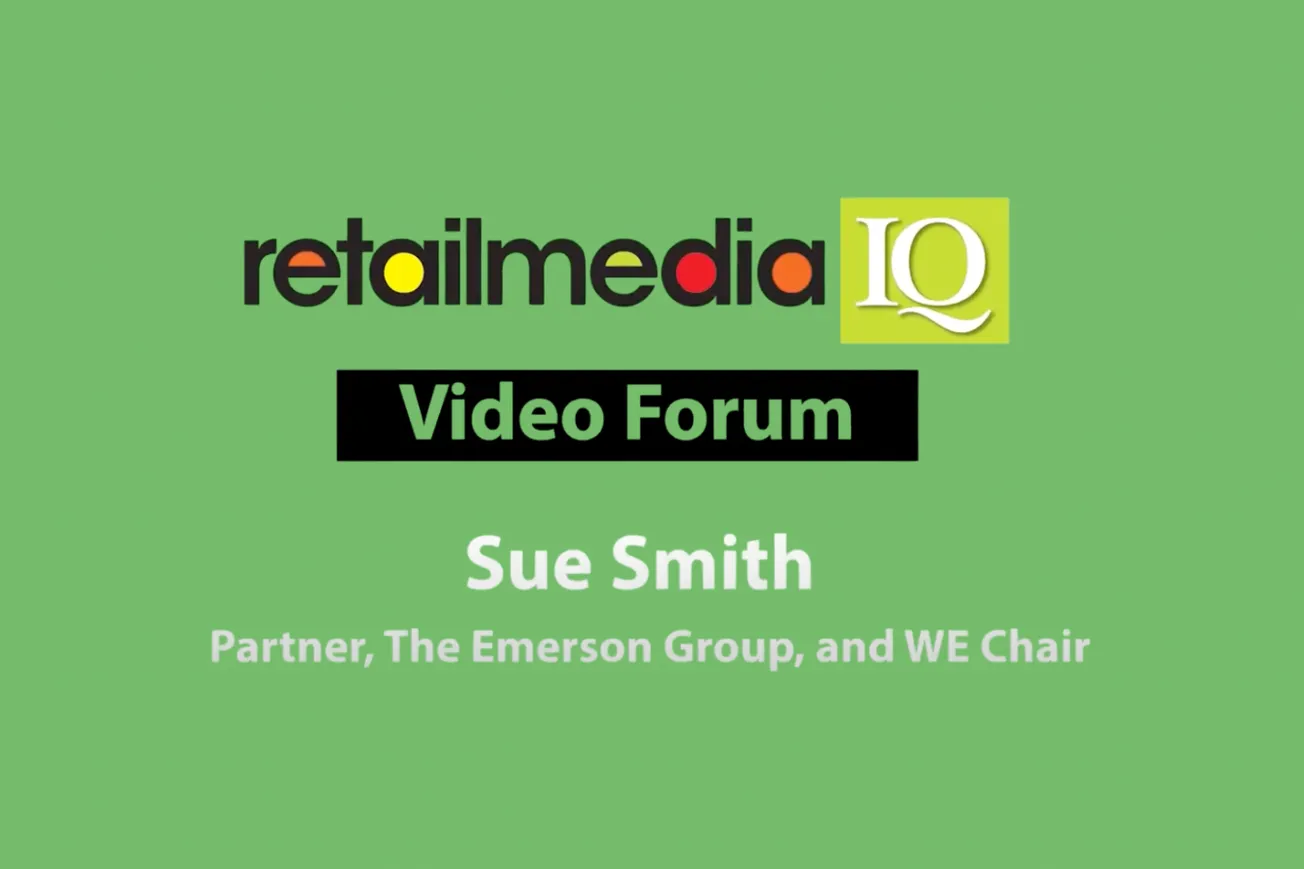 Video Forum: Sue Smith, Partner, The Emerson Group and WE chair