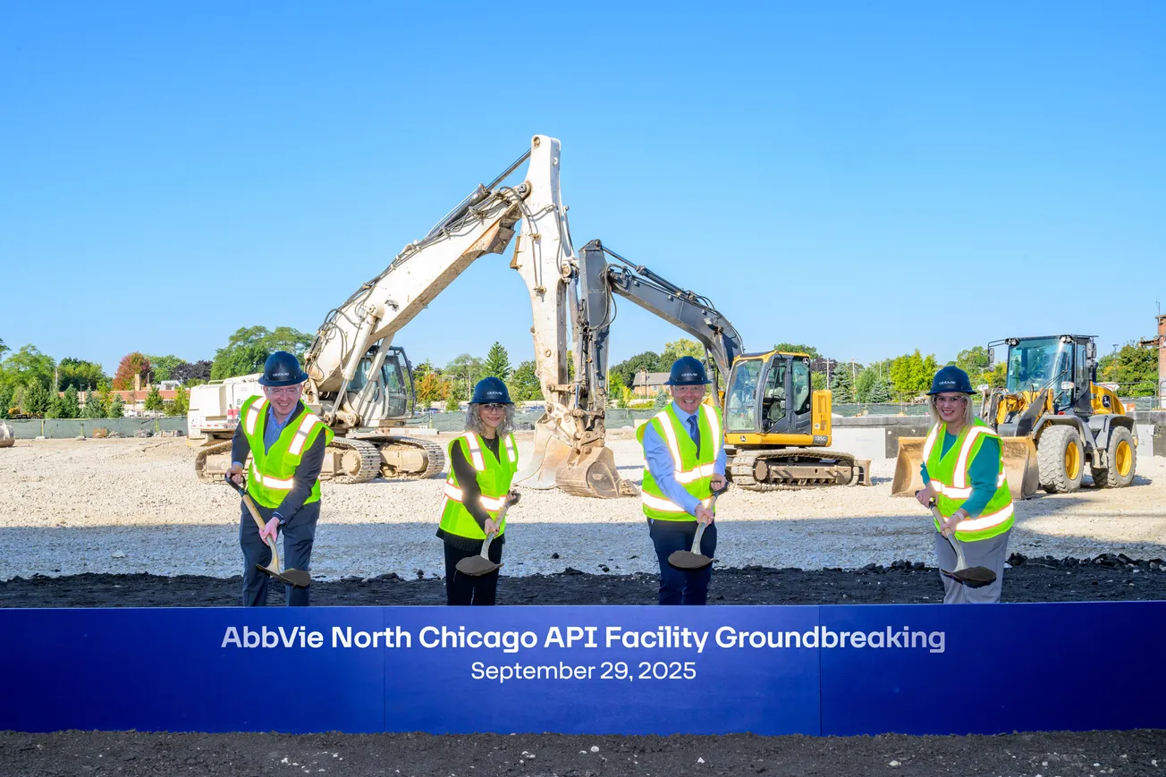 AbbVie breaks ground on new API facility in North Chicago