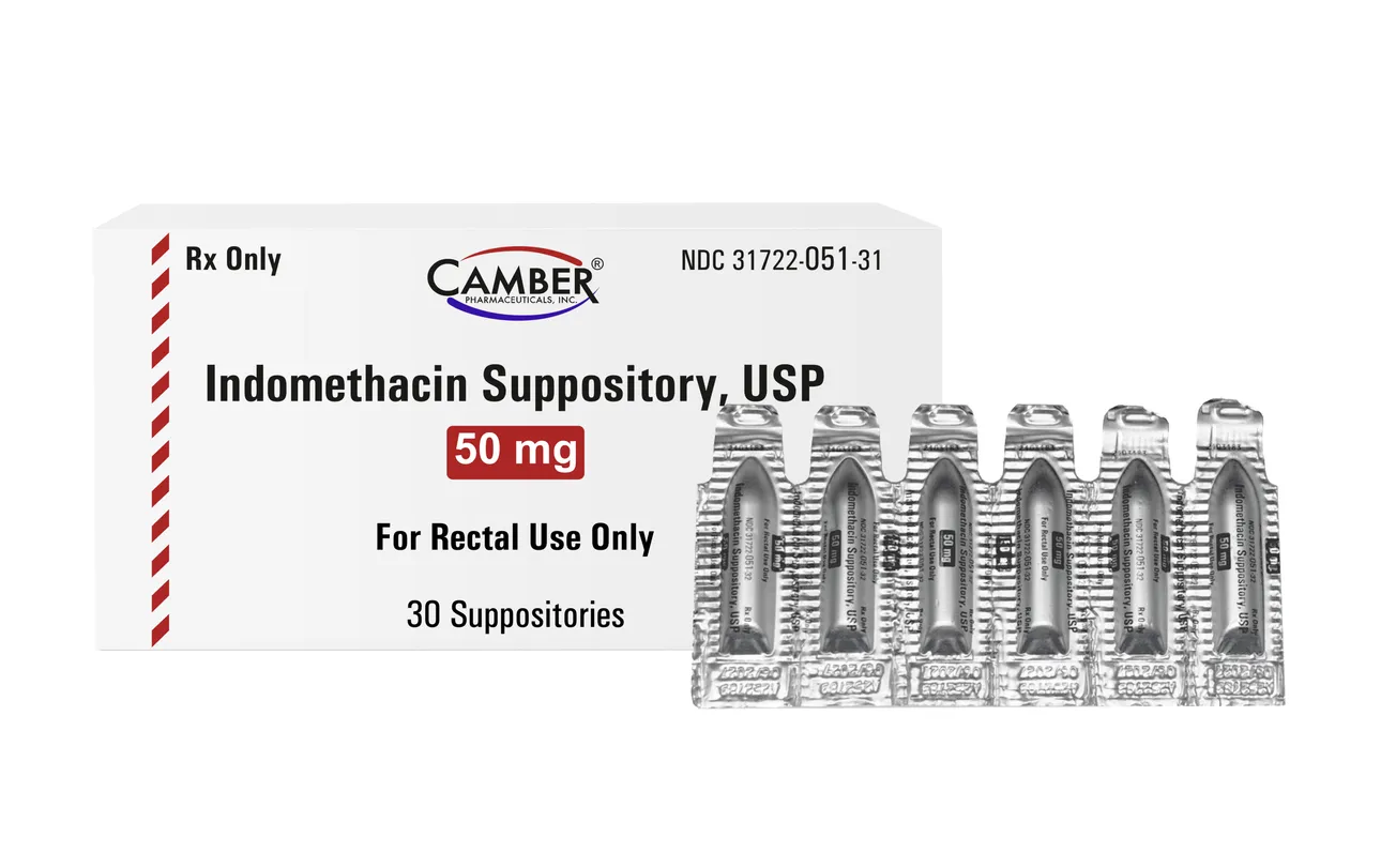 Camber Pharmaceuticals expands portfolio with Indomethacin suppositories