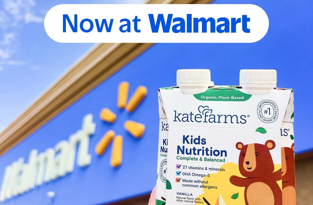 Kate Farms launches kids' nutrition line at Walmart