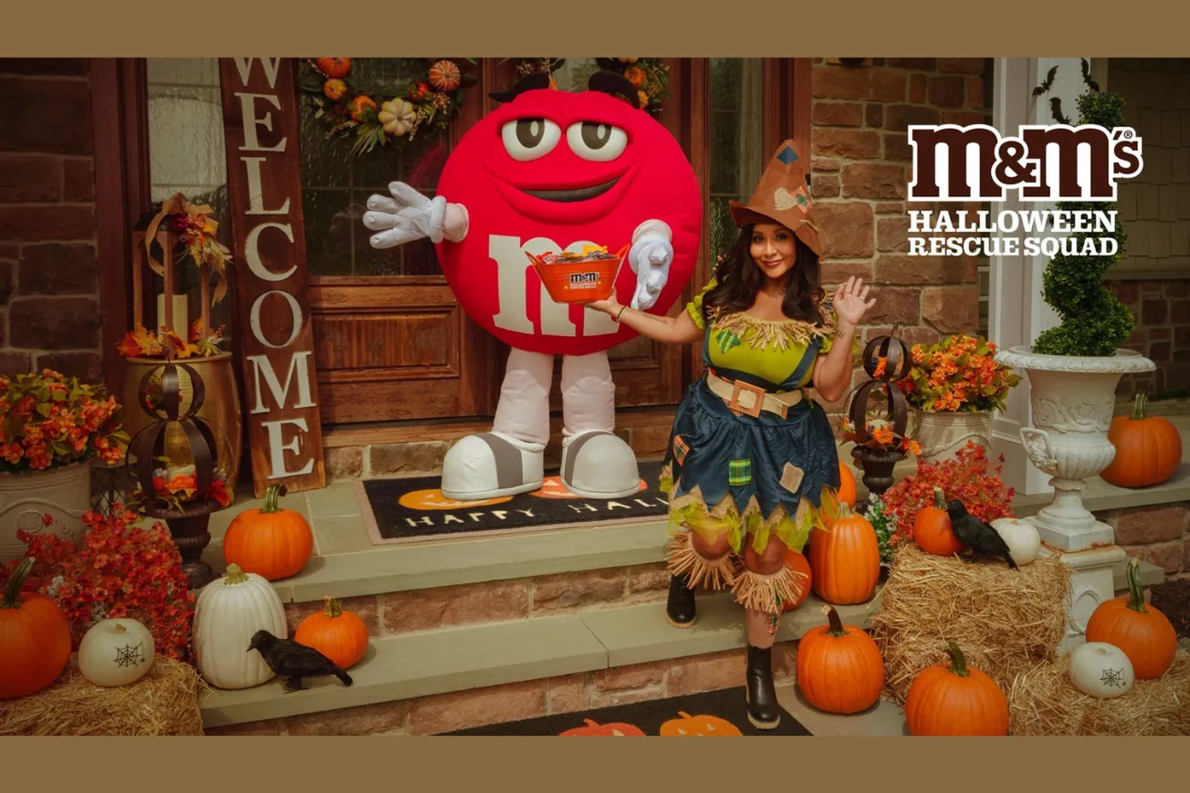 M&M'S is teaming up with Nicole 'Snooki' Polizzi for Halloweekend