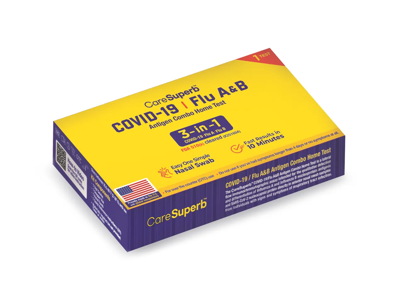 Access Bio increases retail access to CareSuperb COVID-19/Flu Combo Test