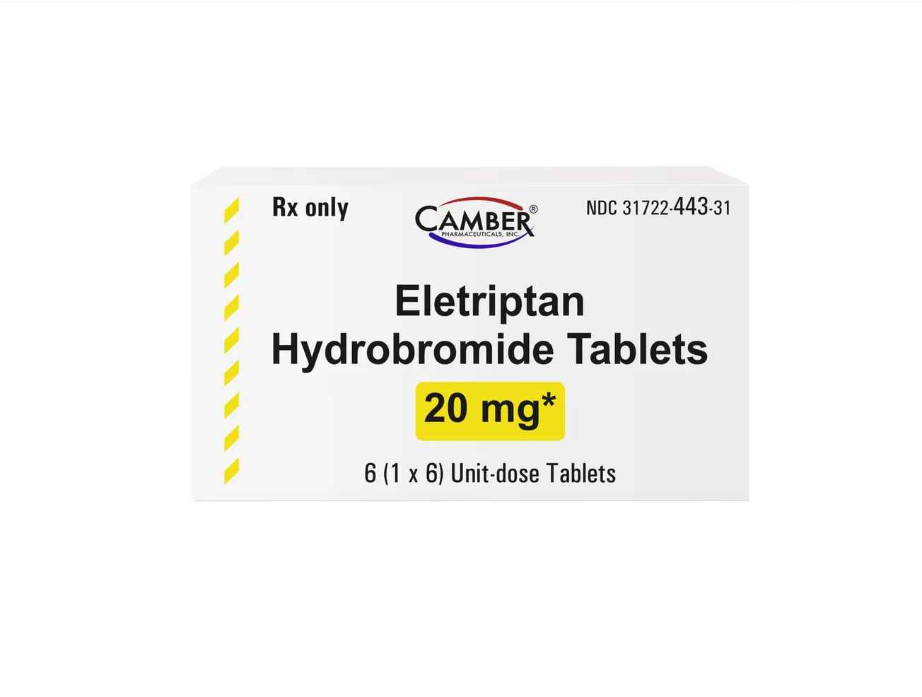 Camber launches Eletriptan Hydrobromide Tablets
