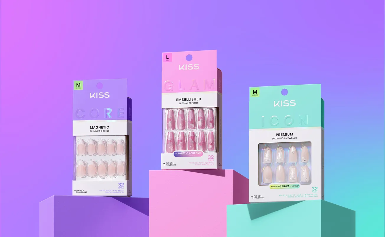 KISS debuts a bold new look with more nails for a better fit