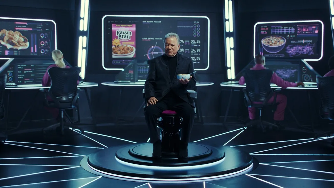 Kellogg's Raisin Bran and William Shatner partner to tackle America's fiber gap