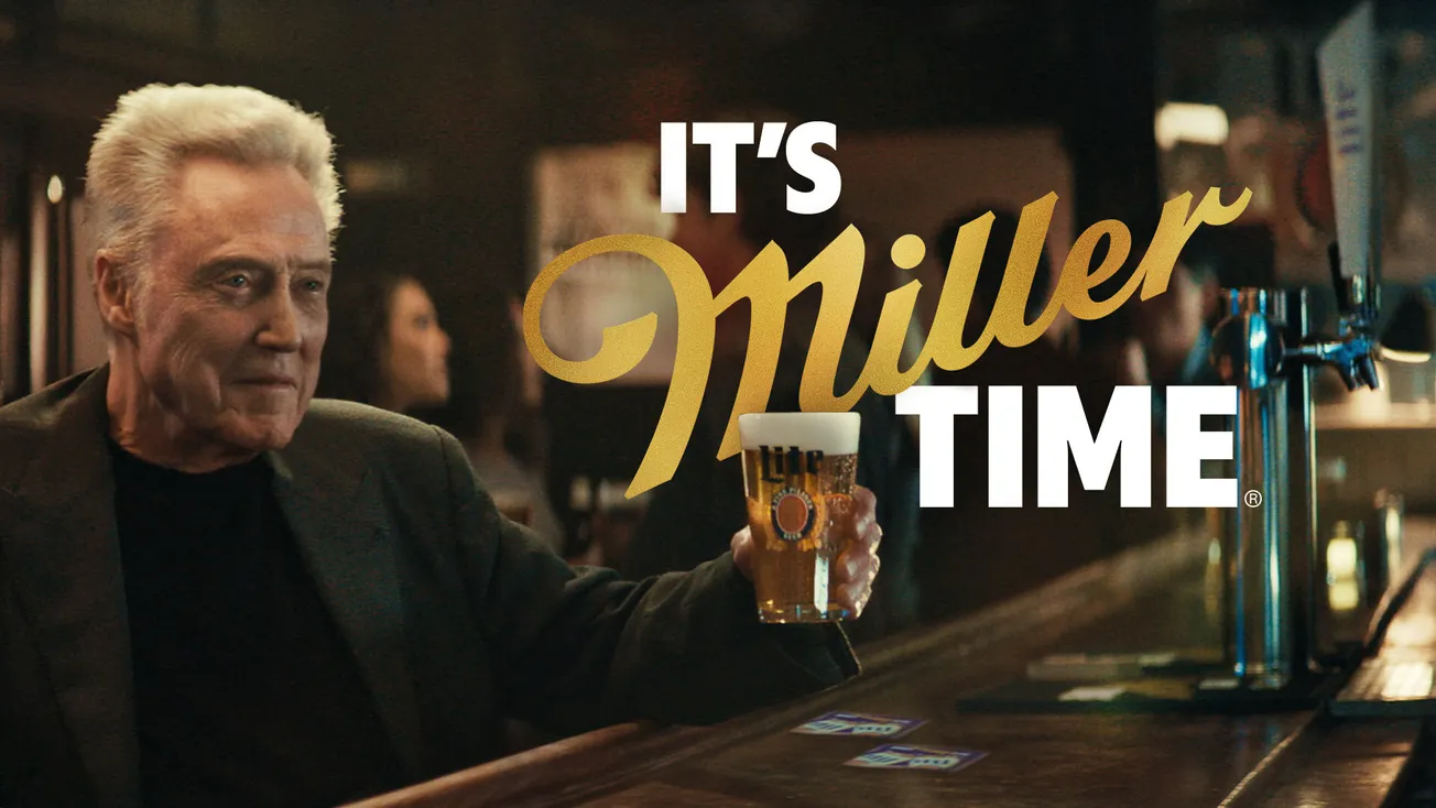 Miller Lite has a beer with legend Christopher Walken