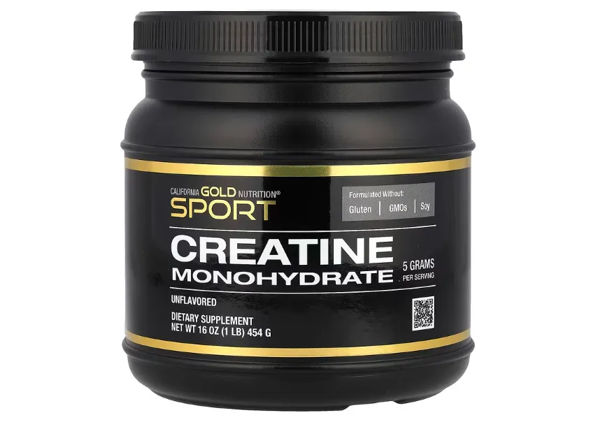 California Gold Nutrition Sport Pure Creatine Monohydrate named top creatine in new report