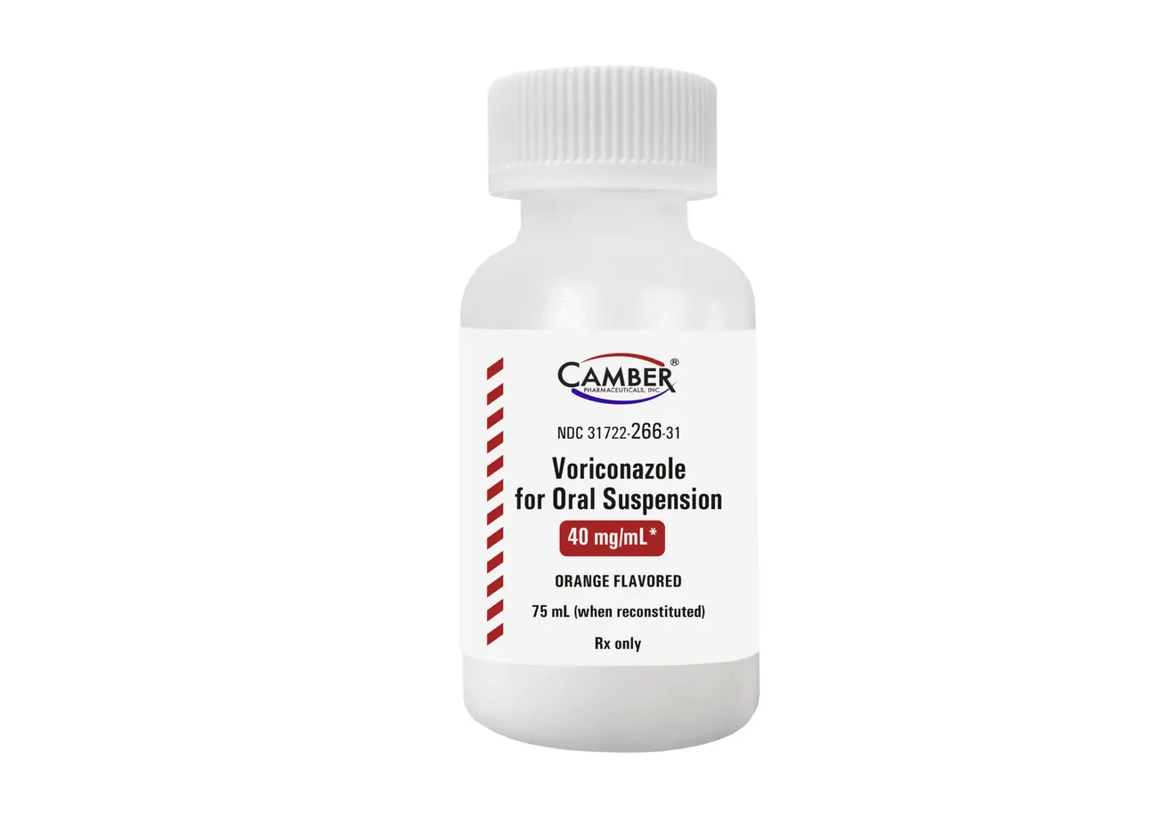 Camber launches Voriconazole for oral suspension