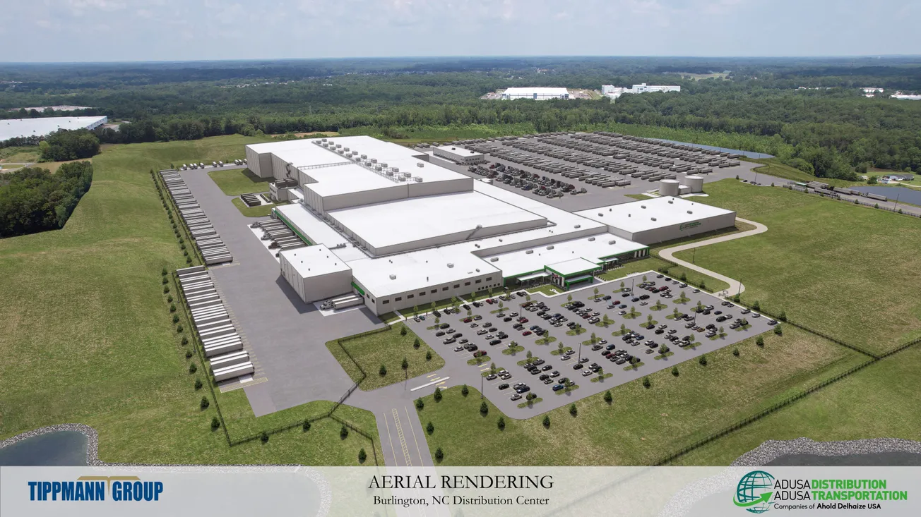 Ahold Delhaize USA breaks ground on new $860 million distribution center in Burlington, N.C.