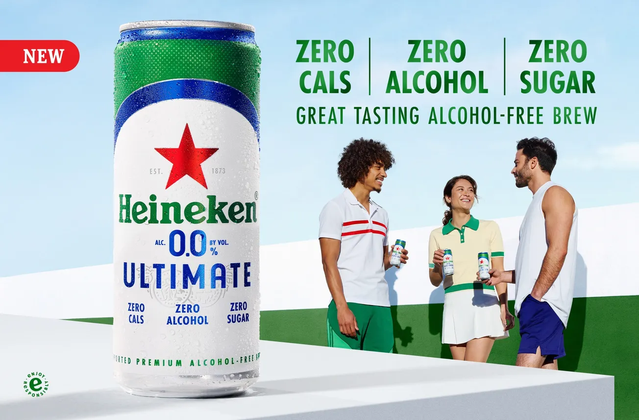 Heineken rolls out Heineken 0.0 Ultimate: a new alcohol-free brew
