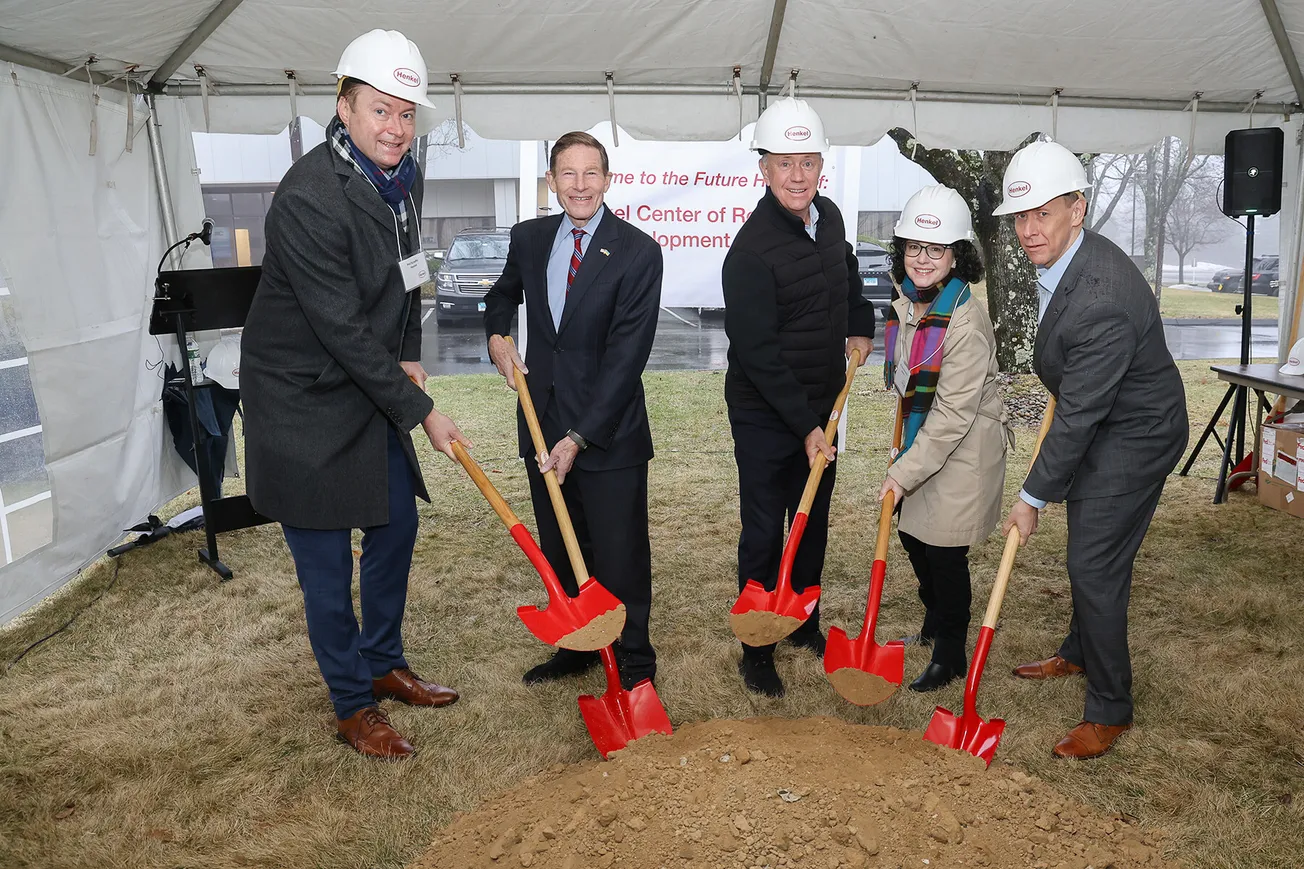 Henkel breaks ground on new Consumer Brands Center of Research & Development in Trumbull, CT