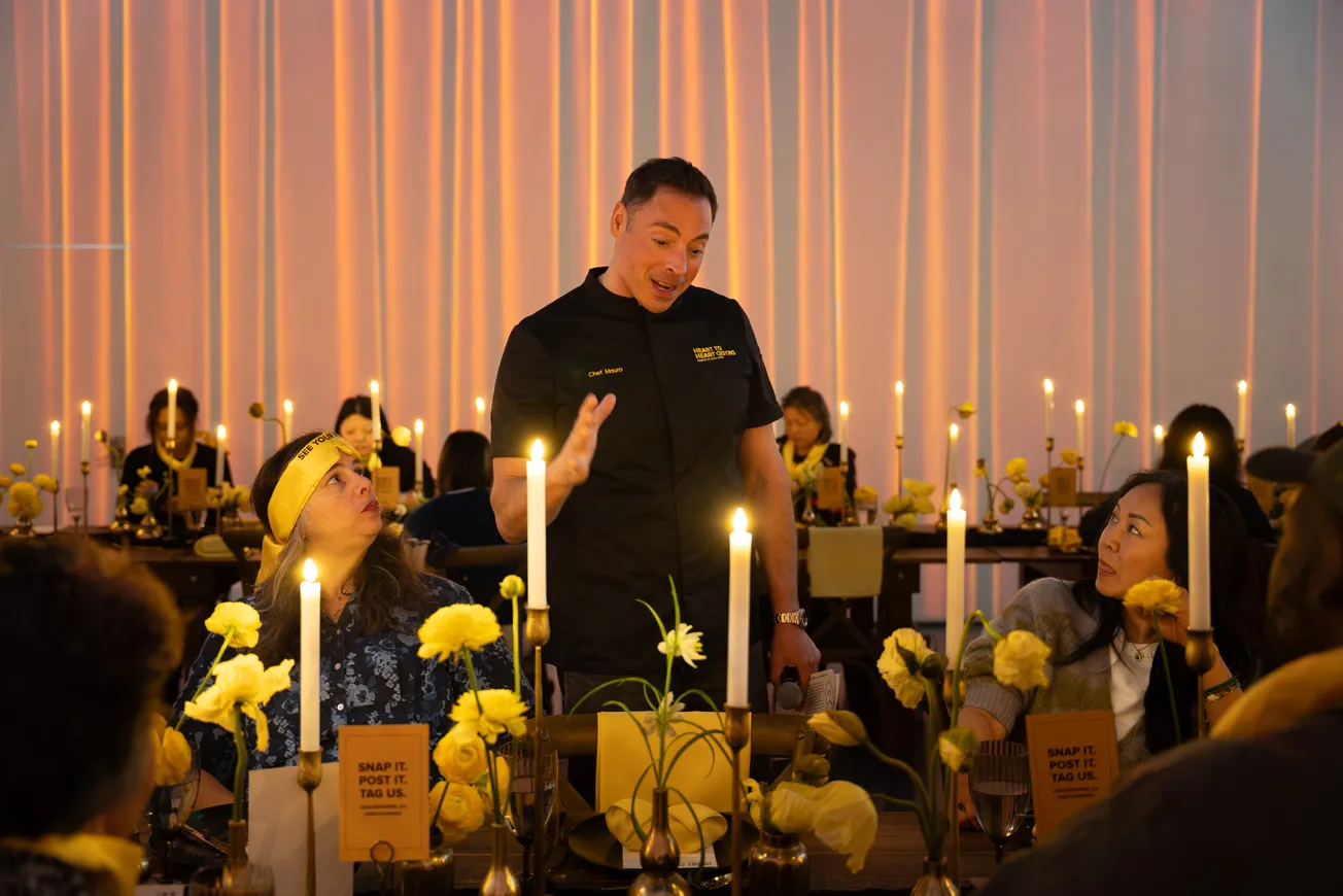 Bayer and Jeff Mauro bring heart-health message to life at Heart to Heart Bistro in NYC