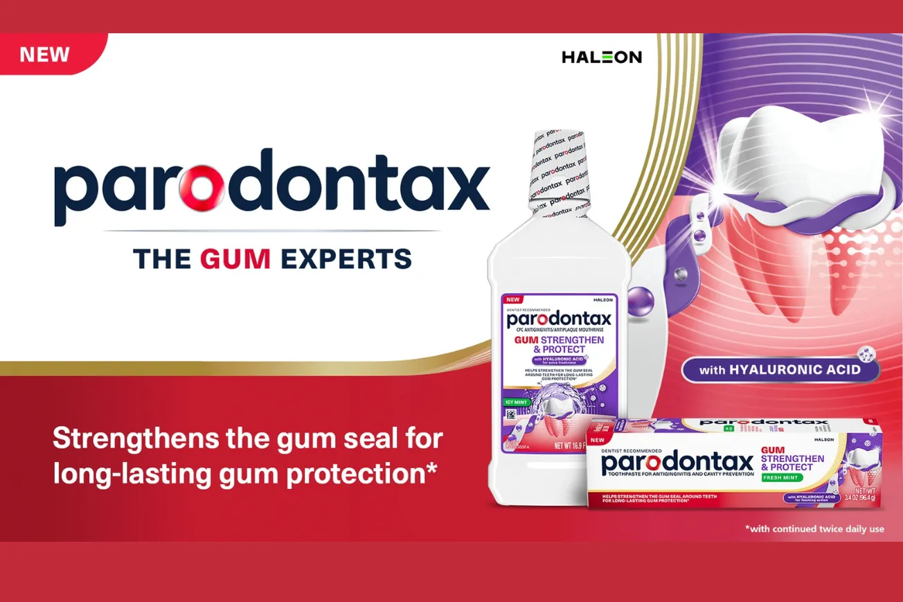 Hyaluronic Acid enters oral care with new parodontax launch