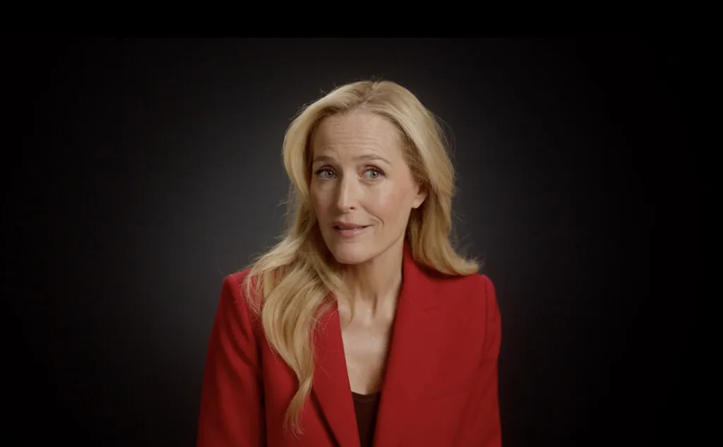 Gillian Anderson reclaims self-worth at every age in L'Oréal Paris' Lessons of Worth, this International Women's Day