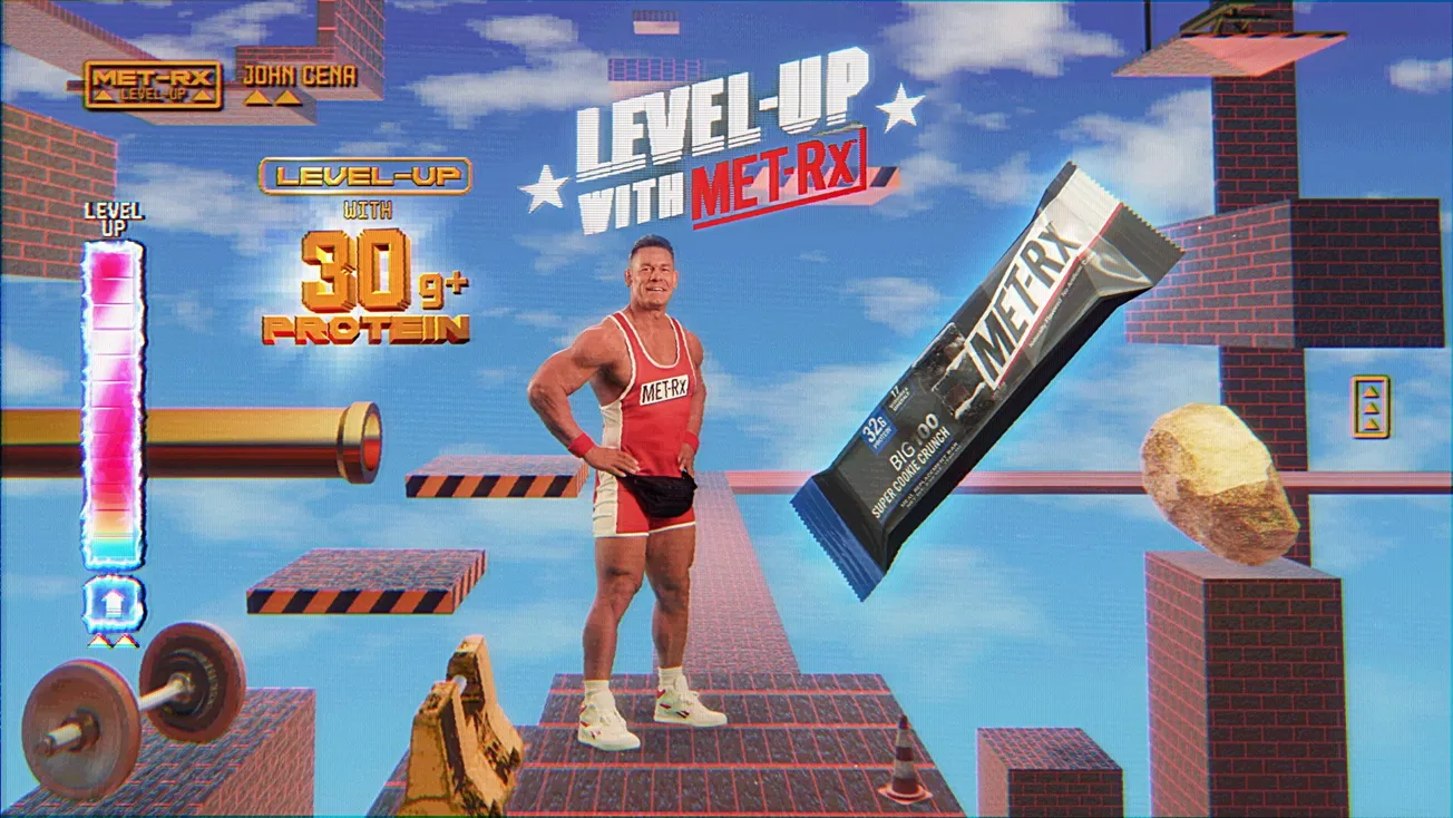 MET-Rx and John Cena Level-Up performance nutrition with new creative campaign