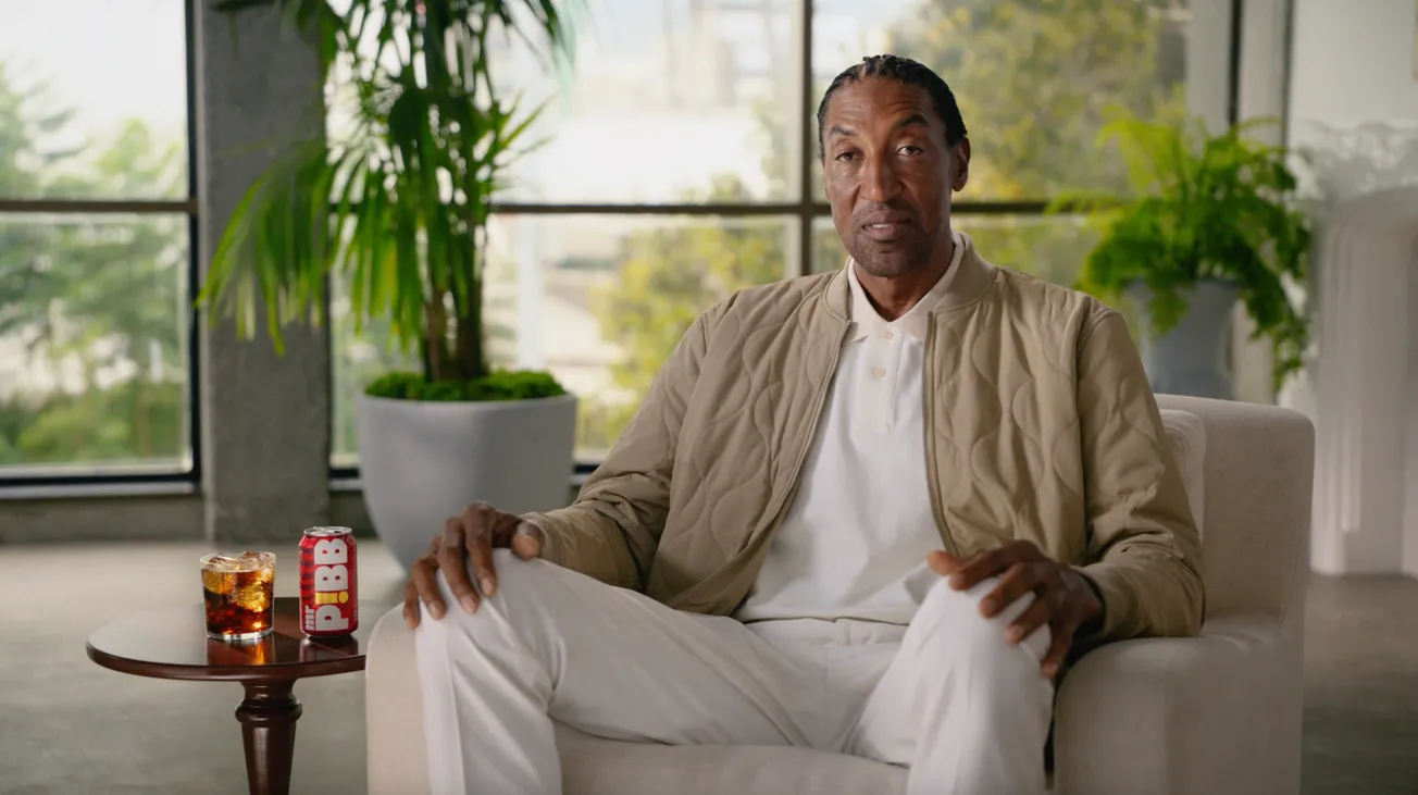 Scottie Pippen teams up with Mr. Pibb to celebrate the underrated