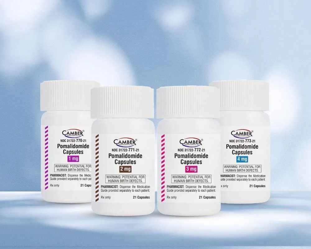 Camber Pharmaceuticals launches Pomalidomide Capsules