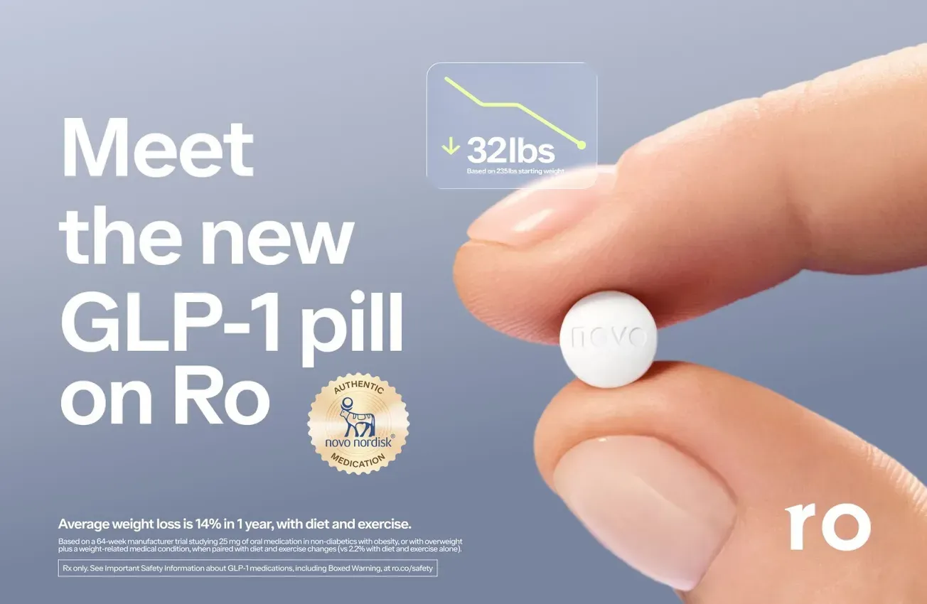 Ro announces up to $1,200/year savings on the Wegovy pen or $600/year on the Wegovy pill through deal with Novo Nordisk