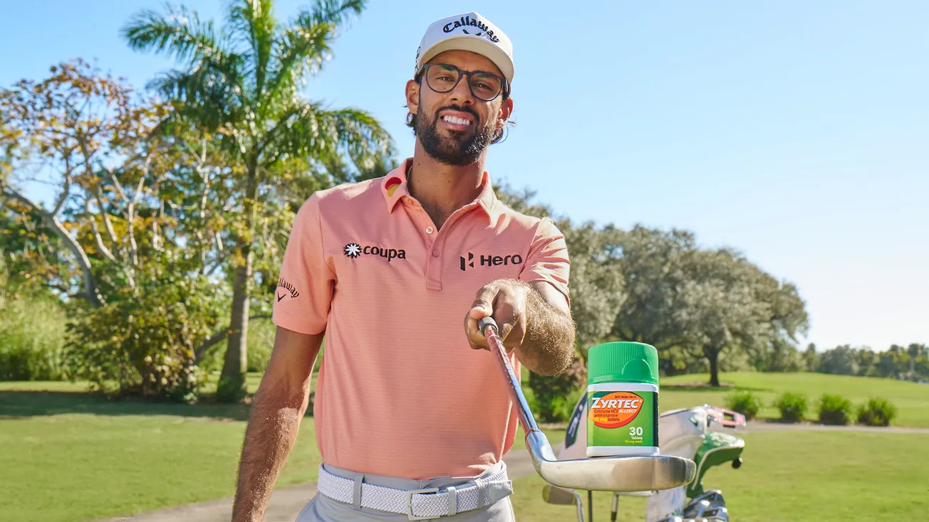 ZYRTEC tees off on PGA TOUR as the first official allergy relief sponsor